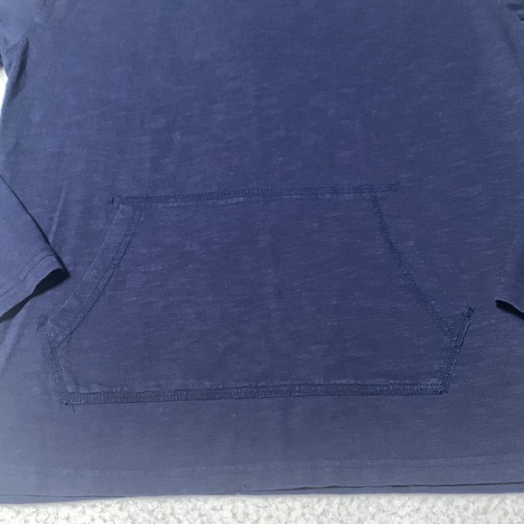 Ralph Lauren Polo Boys Navy Hoodie Tee, EUC, Size Large (14-16) - Picture 4 of 9